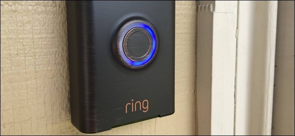 ring doorbell flashing blue light
