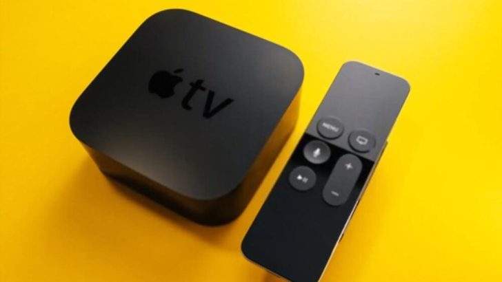 Image of a newly purchased Apple TV