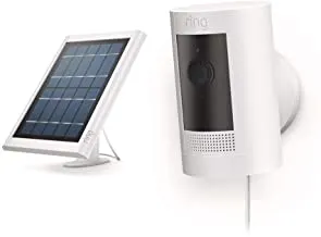 Ring Stick up cam with solar panel