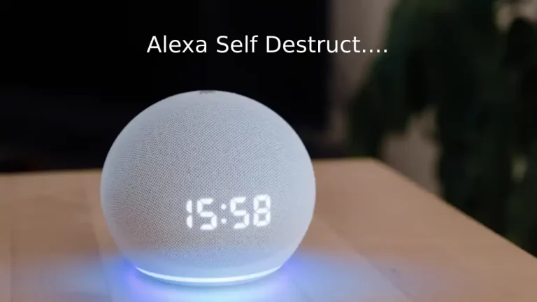 What is Alexa self destruct mode?
