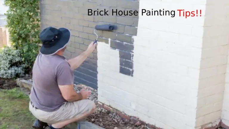 How To Paint a Brick House? Tips for Painting Exterior Brick