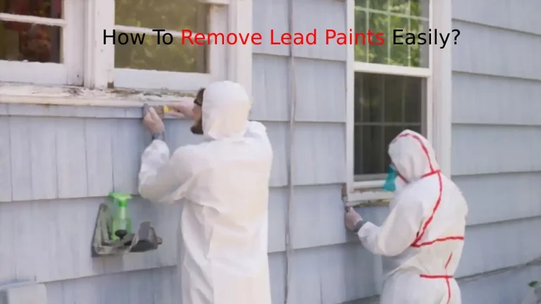 How To Remove Lead Paint? Options & Costs
