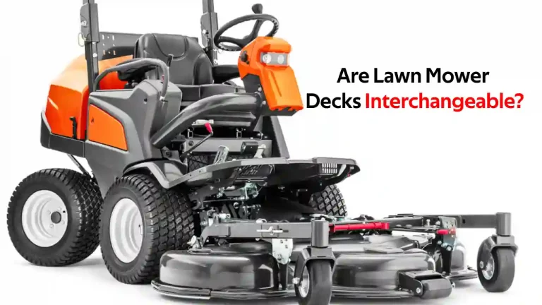 Are Lawn Mower Decks Interchangeable?