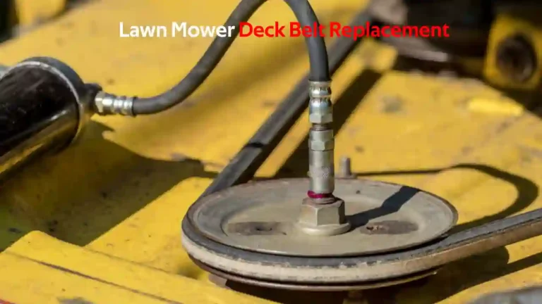 Mower Deck Belt Replacement – A Step By Step Guide