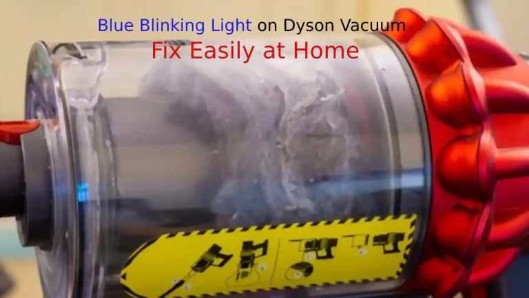 Dyson Blinking Blue Light – Fix (What Does It Mean)