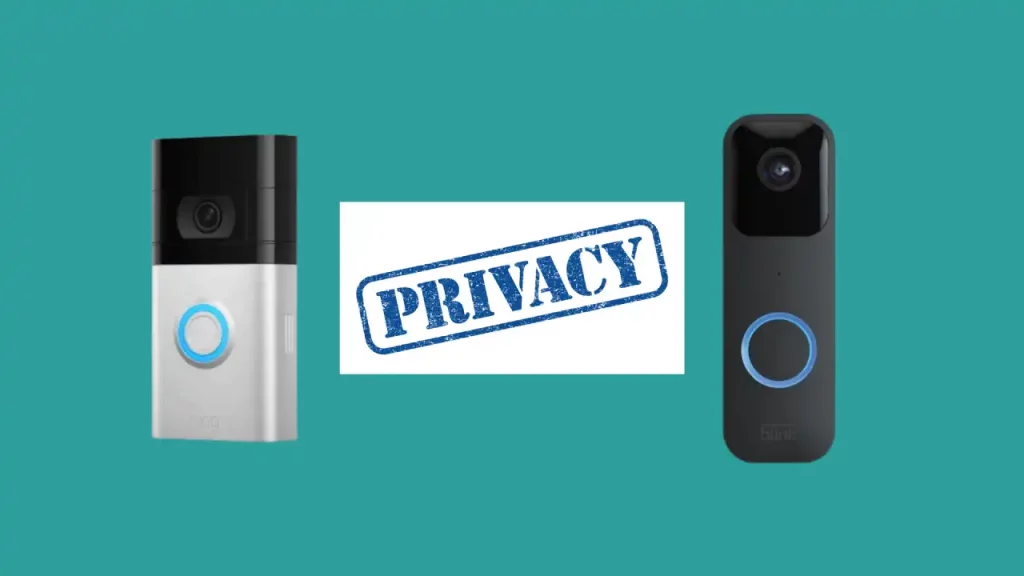 privacy for ring and blink video doorbell