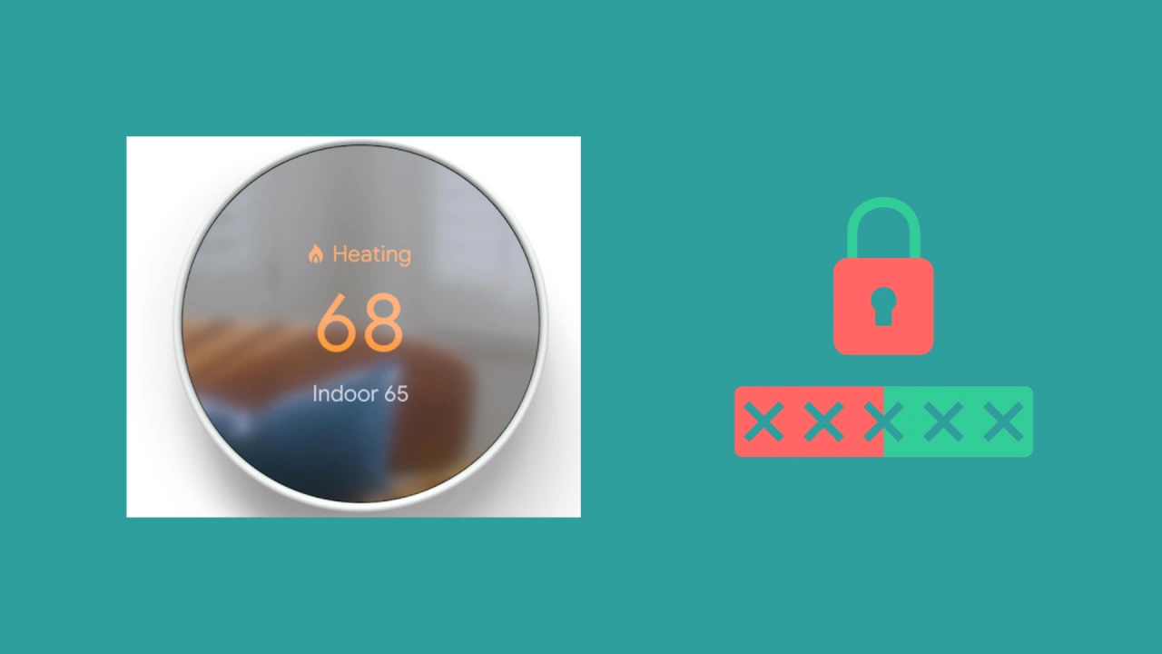 réinitialiser le thermostat Nest sans code PIN ni APP
