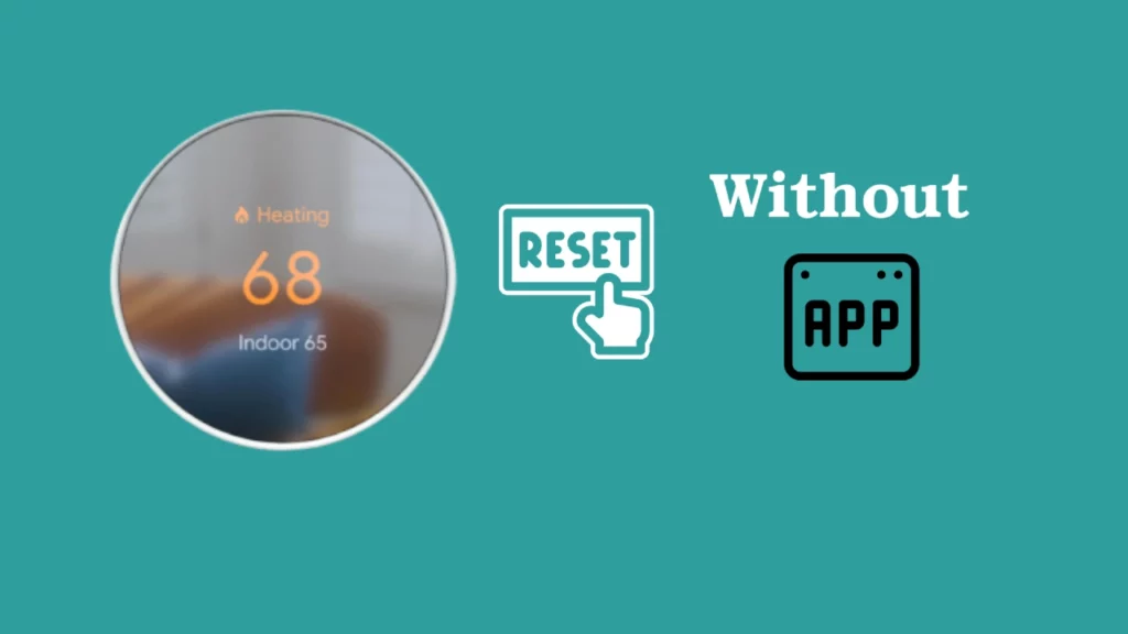 Resetting Without APP