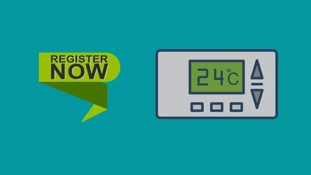 register your thermostat