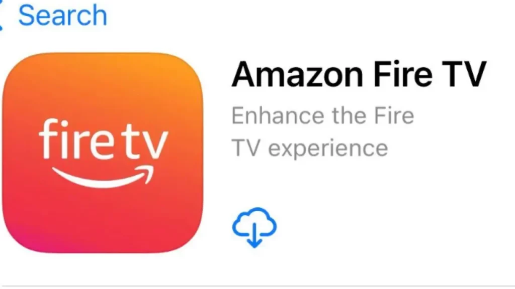 Fire Tv App on Apple App store